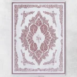 AFNAN Acrylic Carpet - lavender carpet