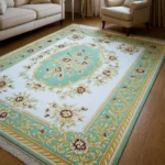 ZAREENA Acrylic & Shrink Wool Rug