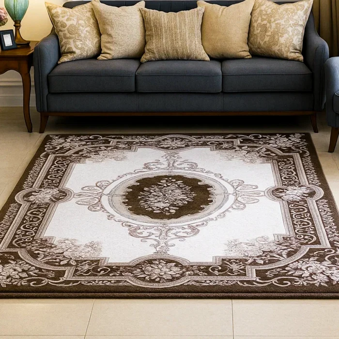 ZAREENA Acrylic & Shrink Wool Rug - ALEX