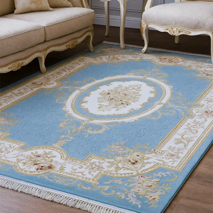 ZAREENA Acrylic & Shrink Wool Rug