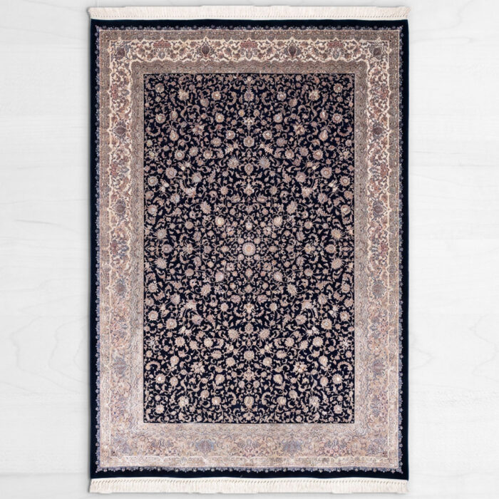 Lavender silk carpet