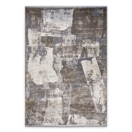 Dragos Carpet – Turkish silk and acrylic shrink rug by Lavender Carpets – design 1